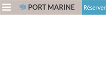 Tablet Screenshot of en.hotel-port-marine.com